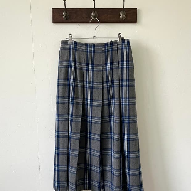 Dessin 체크 스커트