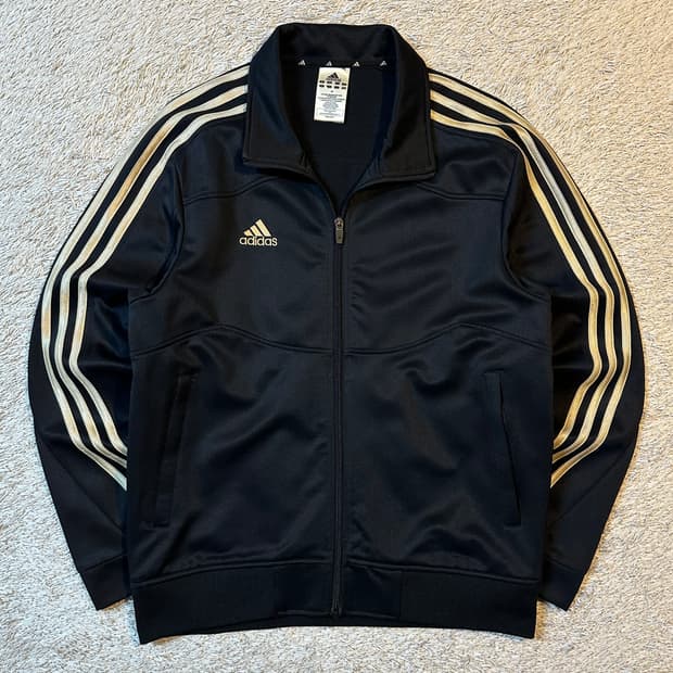 아디다스 ADIDAS 마샬아츠 삼각로고 검골 트랙탑 져지