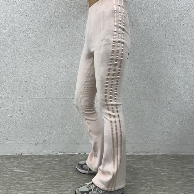 아디다스 베이비핑크 코듀로이 부츠컷팬츠 S