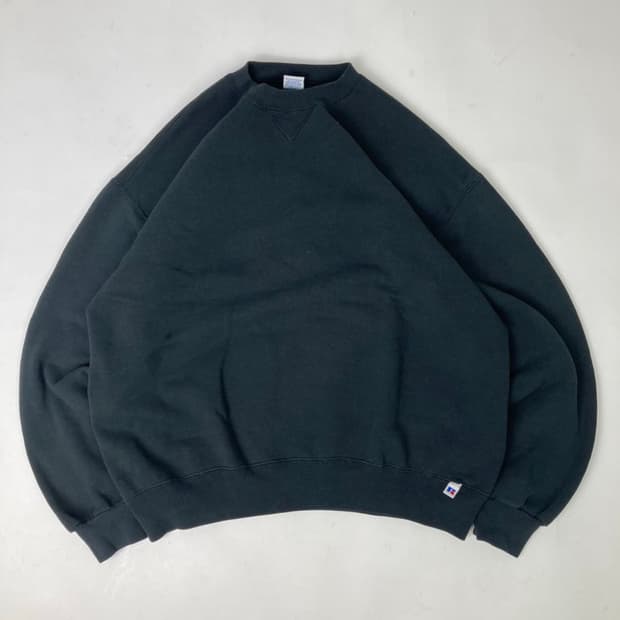 90s Russell Sweatshirt 블랙