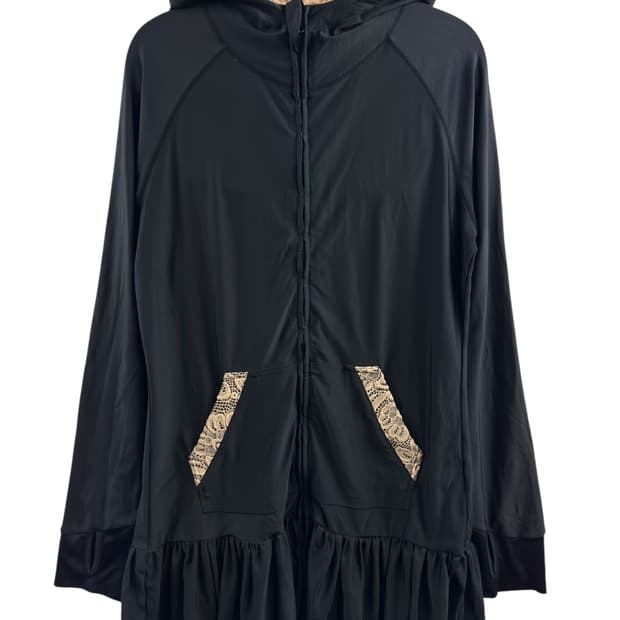 JPN 고딕 레이스 UV케어 집업 1315