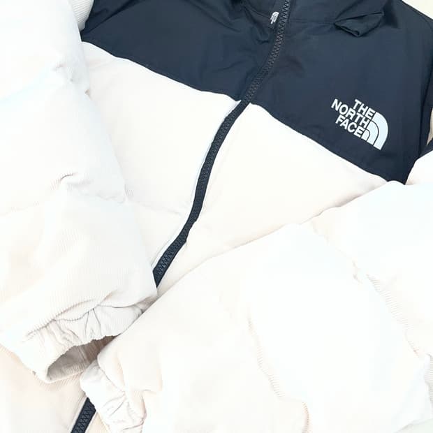 노스페이스 코듀로이 패딩