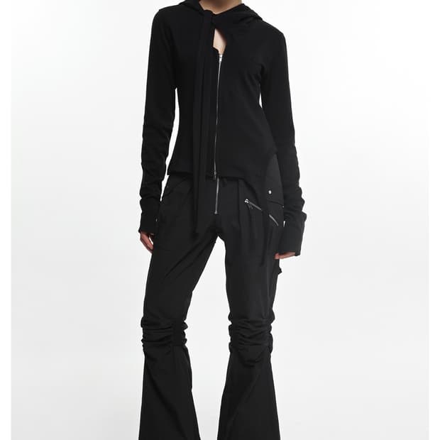 [새상품]nache 나체 zip detail pants
