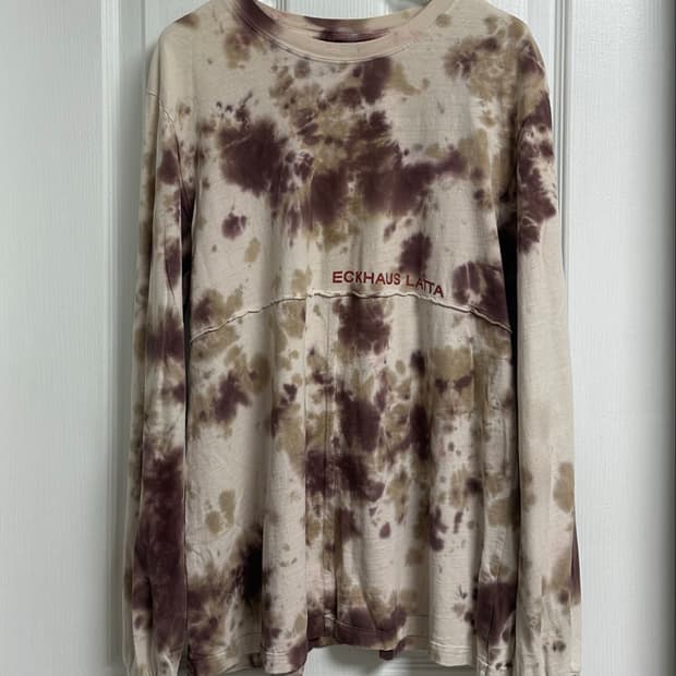 Eckhaus Latta Dyed Longsleeve T Shirt