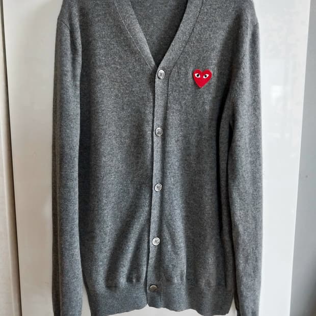 꼼데가르송 가디건 