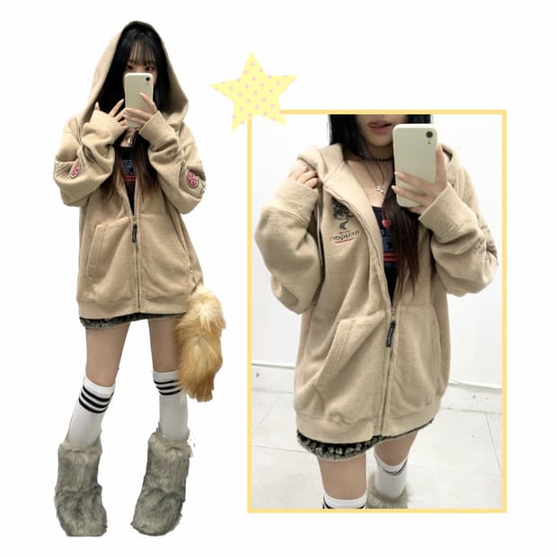 [HALL OF FAME] 오리엔탈 드래곤 펑크 후드집업