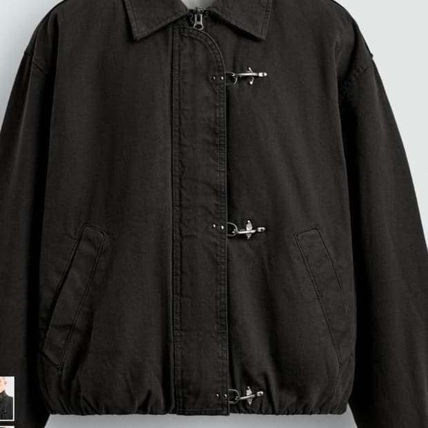 자라 토글 버튼 파이어맨 자켓