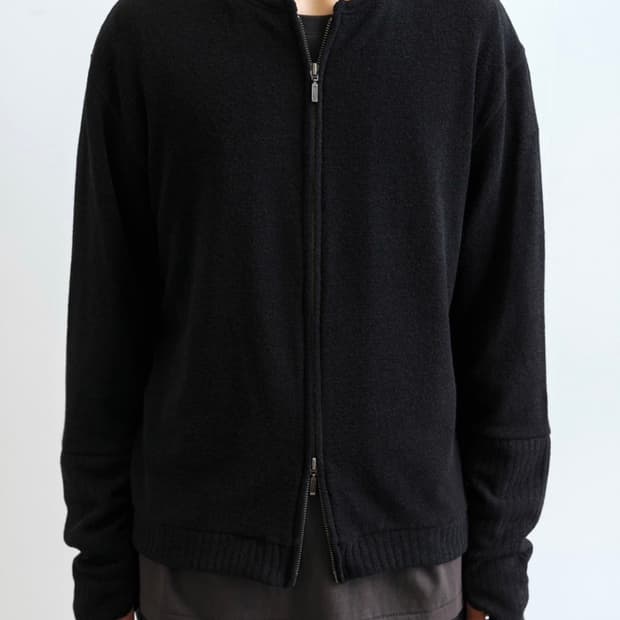 해칭룸 가디건 애쉬블랙 3사이즈