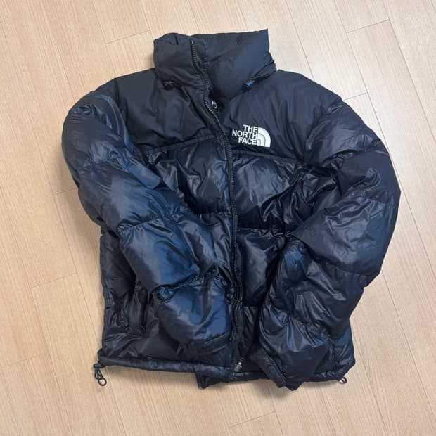 노스페이스 눕시 패딩 M 검정