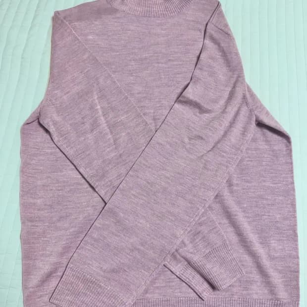 아페쎄 목폴라 터틀넥 니트