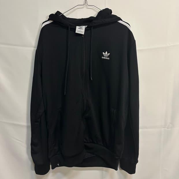 아디다스 삼선 후드집업 2XL