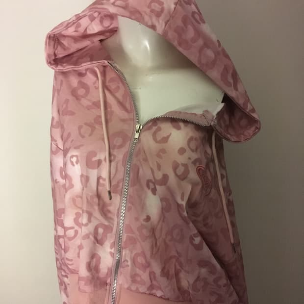 Leopard pattern hoodie