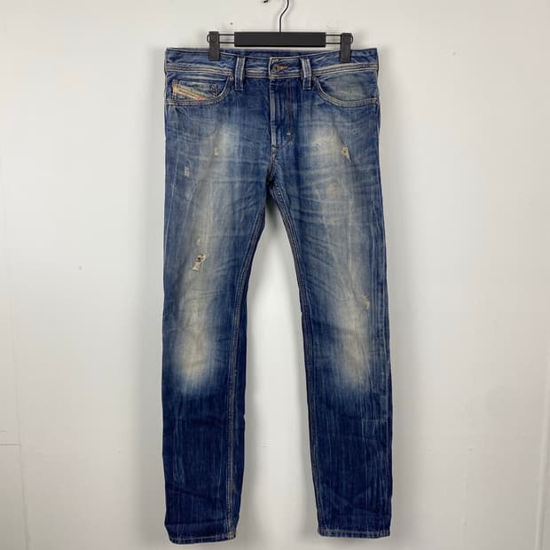 디젤 Diesel THANAZ 워싱진 데님팬츠 31/32 <507>