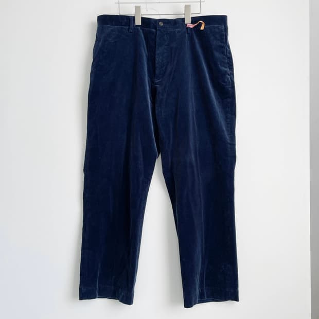 C1 폴로랄프로렌 네이비 클래식 핏 코듀로이 팬츠 38사이즈