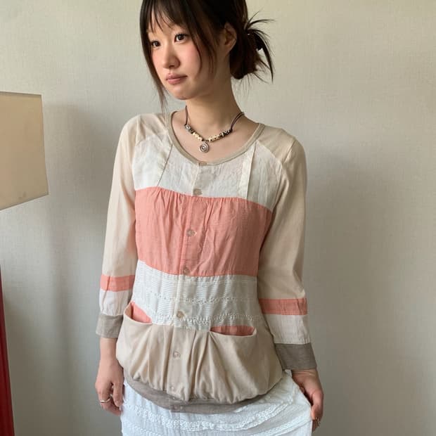 superhakka, re-work blouse