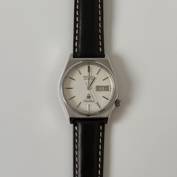 1980s Silverwave Silver Quartz