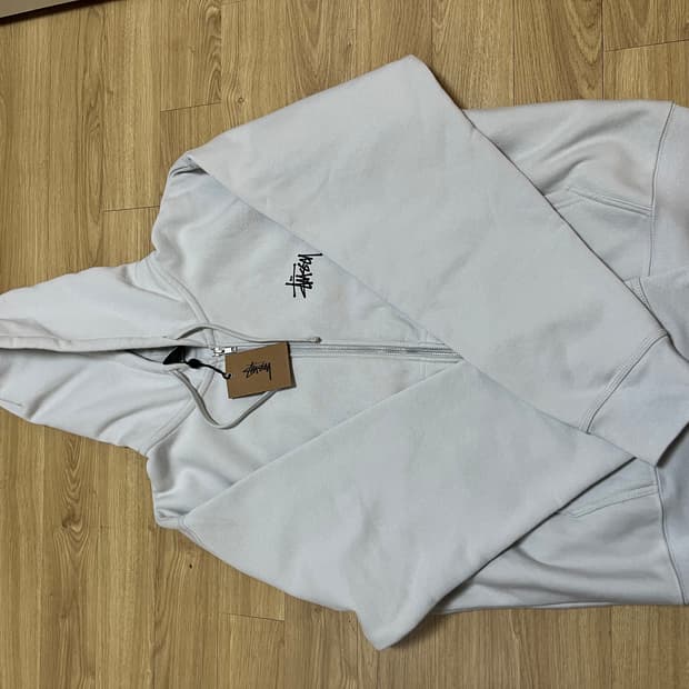Stussy 스투시 베이직 후드집업 포그