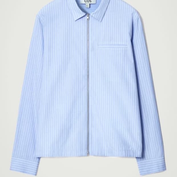 코스 zipper shirt