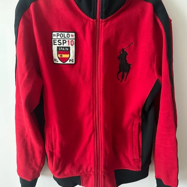 폴로 랄프로렌 빅포니 스페인 패치 집업
