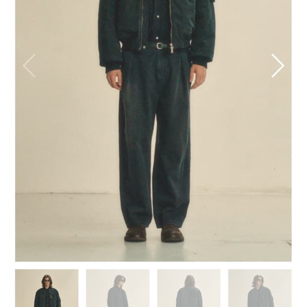 아트이프액츠 Garment-Dyed MA-1 블랙  L 사이즈