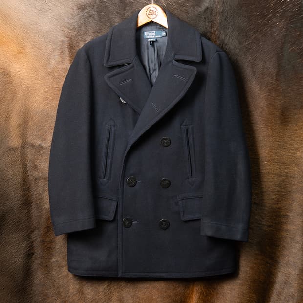 [103] 폴로 랄프로렌 울 해군 피코트 네이비 MO-2566 