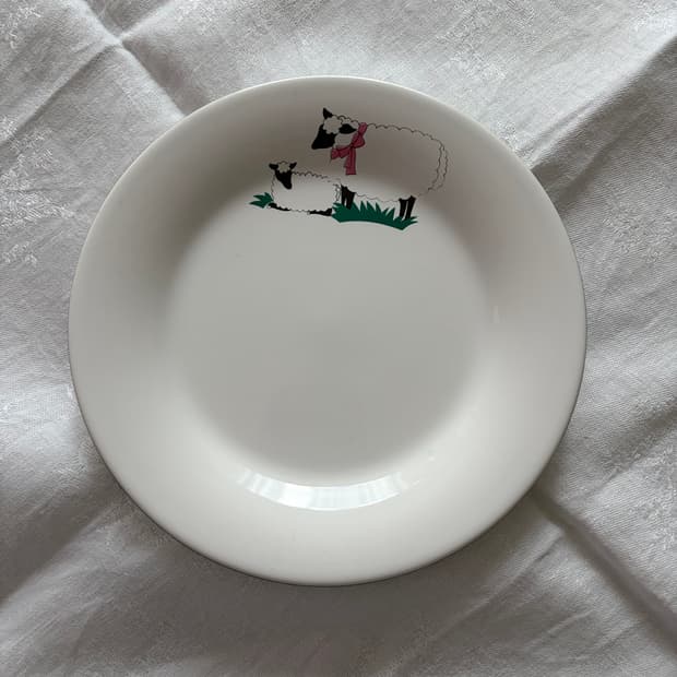 영국빈티지 디저트 플레이트