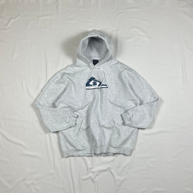 스투시 stussy air force 에어포스 프린트 후드티