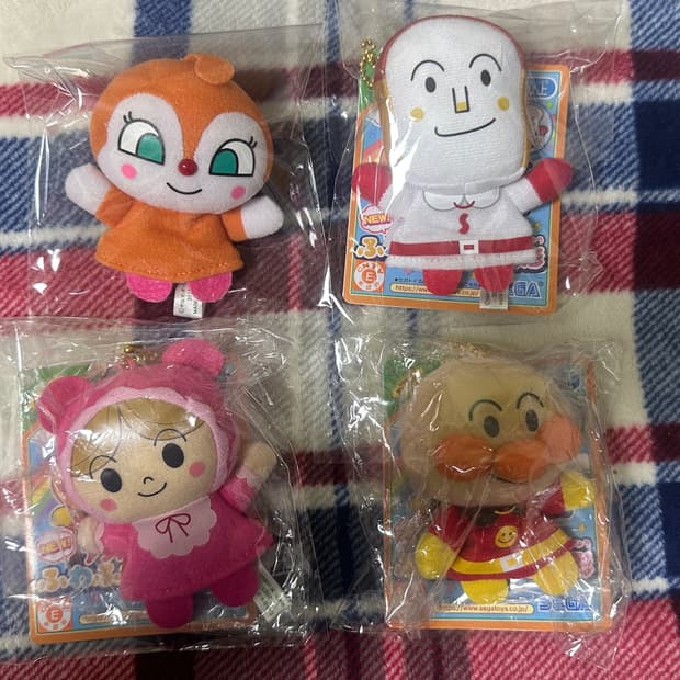 호빵맨 손가락 인형 일괄