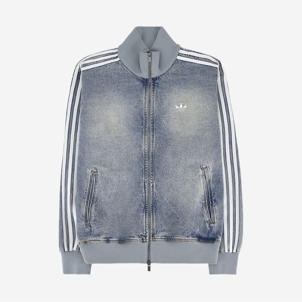 아디다스 x 아트모스 데님 파이어버드 트랙탑 M