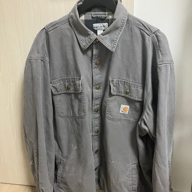 (XL) 칼하트 빈티지 셔츠 자켓