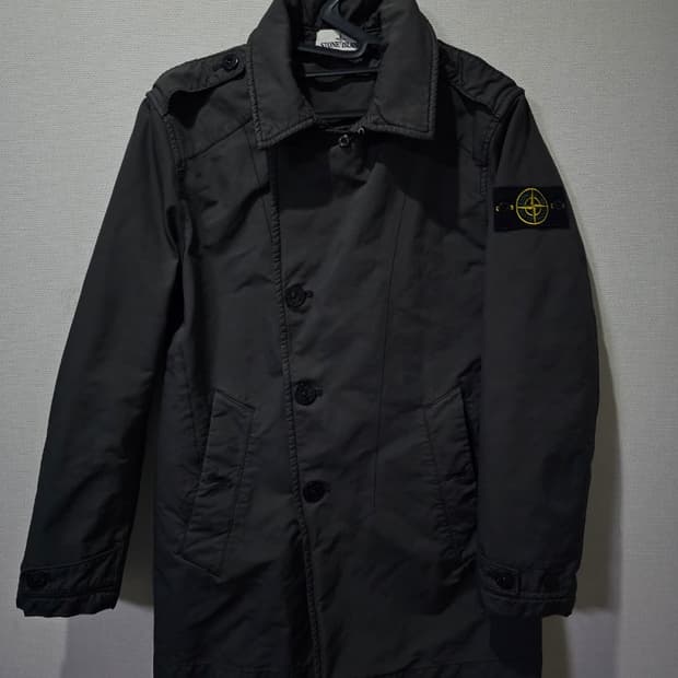정품 스톤아일랜드 다비드 TC 트렌치 코트 자켓 90 / S