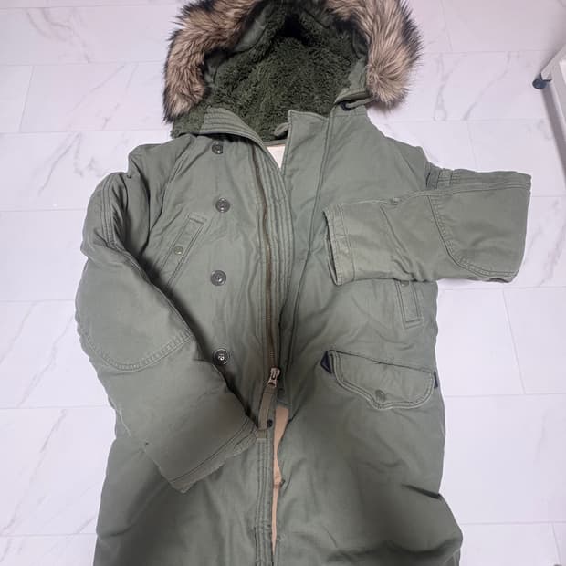 폴로 야상 (오리털)