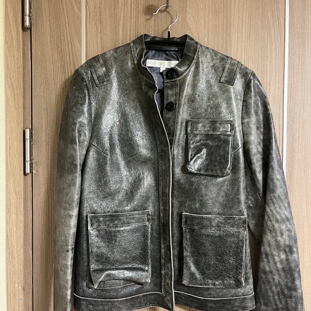 Veronique Branquinho 02AW leather jacket