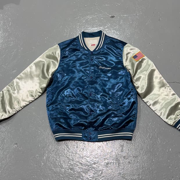 15SS 슈프림(Supreme) Satin Club Jacket
