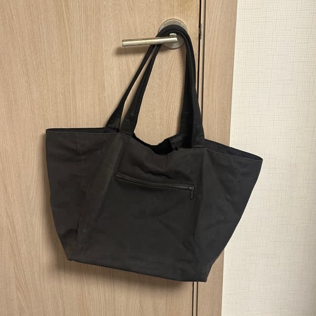 폼리쉬 SHOPPER BAG / WASHED BLACK [TYPE 001