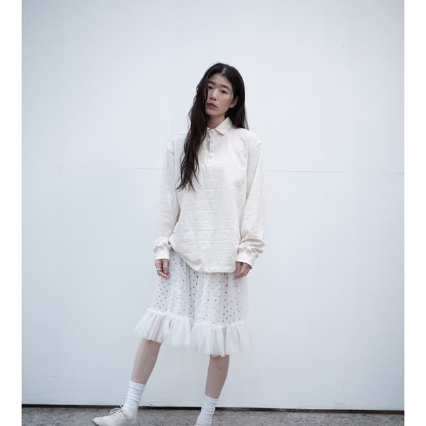 생긴스튜디오 코튼버튼셔츠