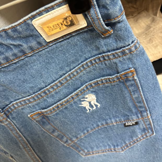 베이프 반바지 S