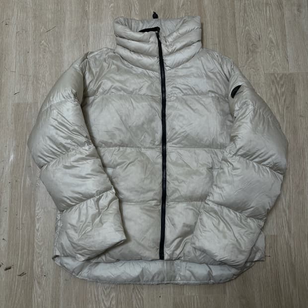 아이더 와펜 구스다운 푸퍼 숏패딩 M/95 