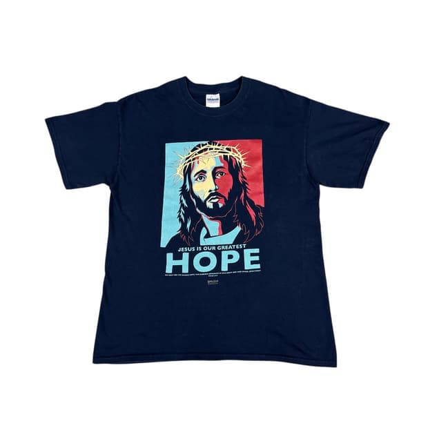 빈티지 2000s Jesus Hope 지저스 티셔츠