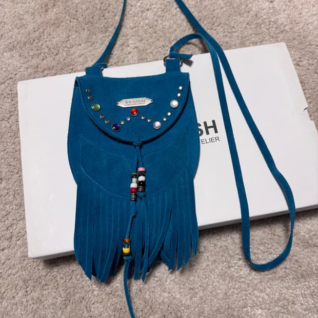 조거쉬 웨스턴 스웨이드 프린지백