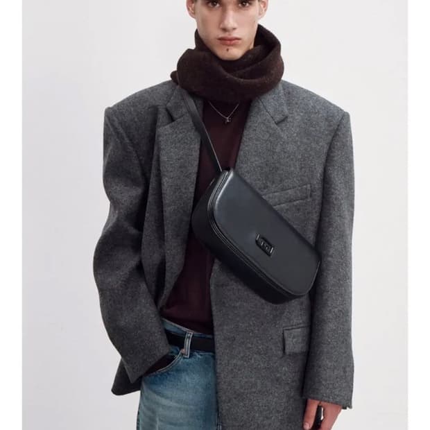 렉토 버진 울 블레이저 코트 S