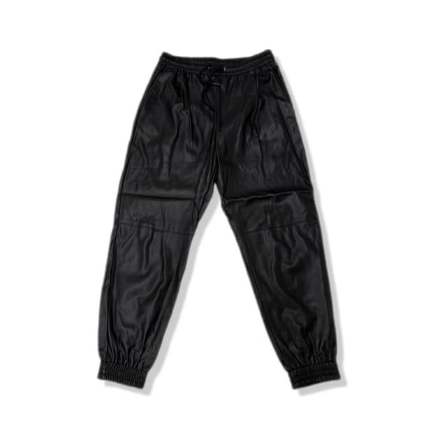 zara leather jogger pants(기모)