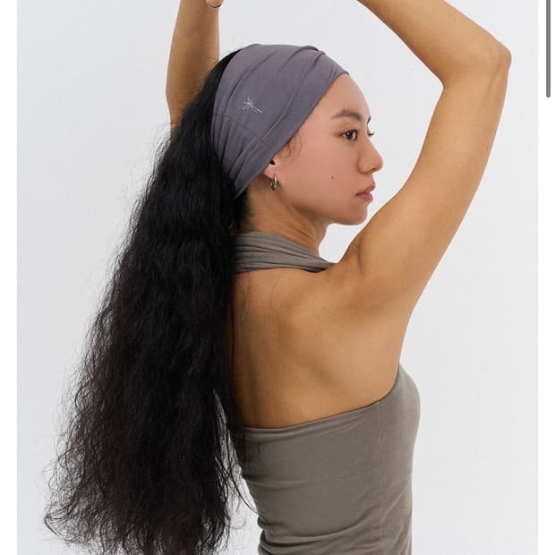 몸서울 mom seoul Wide tuck head band