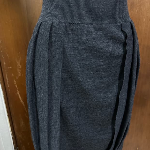 Yves saint laurant wool100% 니트 스커트