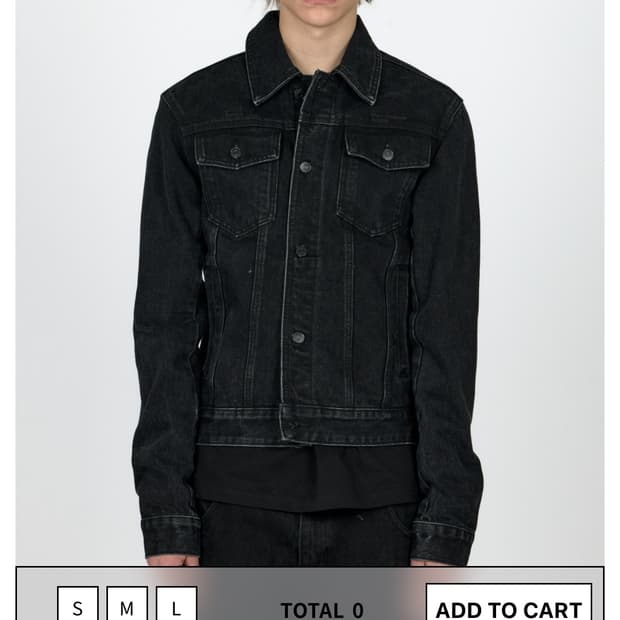 MPa TRUCKER JACKET 플라스틱프로덕트 트러커 m