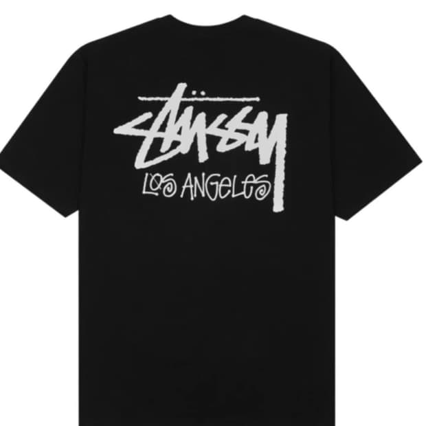 스투시 LA 로스앤젤레스 로고 티셔츠 M
