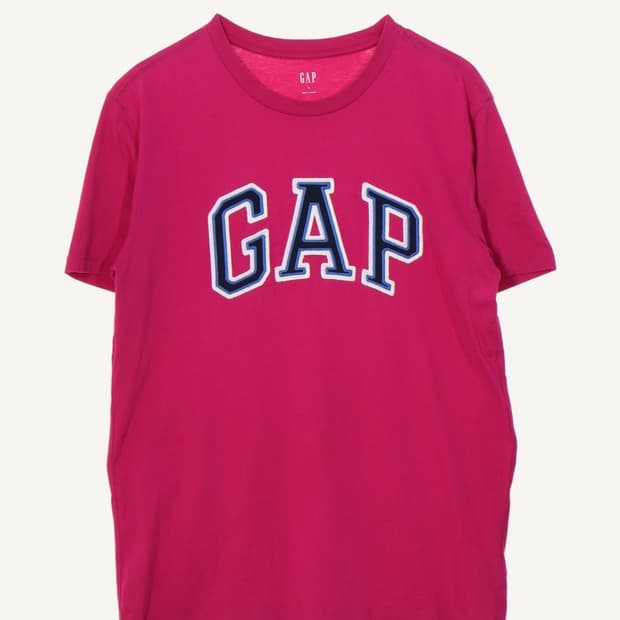 💋GAP 핫핑크 반팔 티셔츠 S