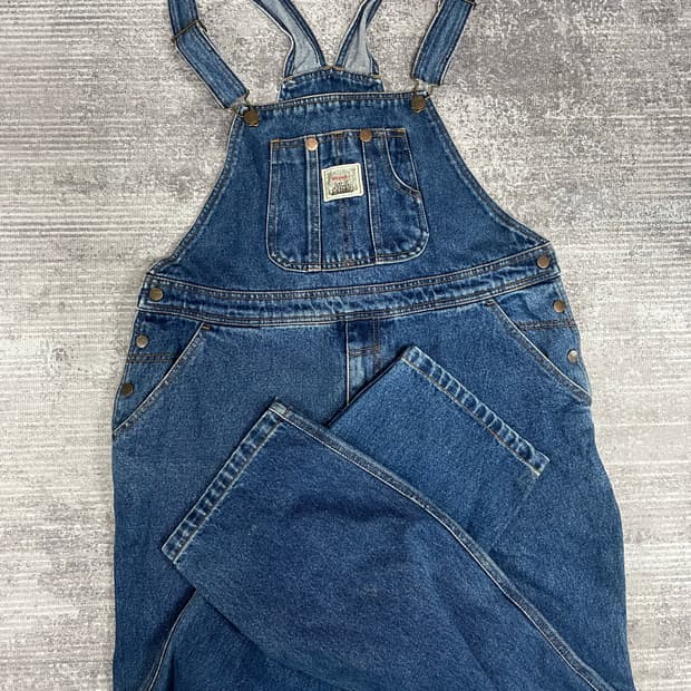 80-90s Wrangler 오버롤