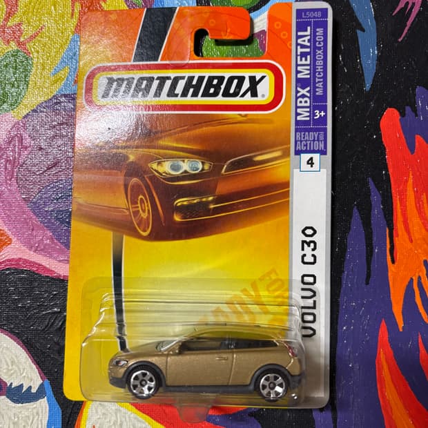 빈티지)미개봉) 볼보 c30 매치박스 다이캐스트 인테리어 소품
