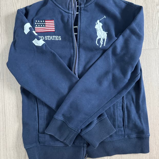 폴로 빅포니 후드집업